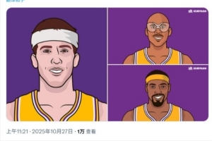 美媒晒冷知识：里夫斯两次45+在湖人队史可以比肩张伯伦和拉塞尔